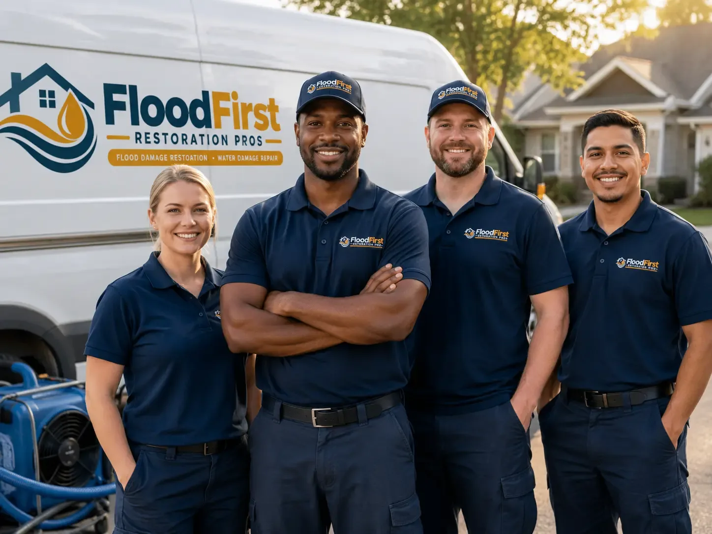 Flood Damage Restoration company in Tylerton, MD